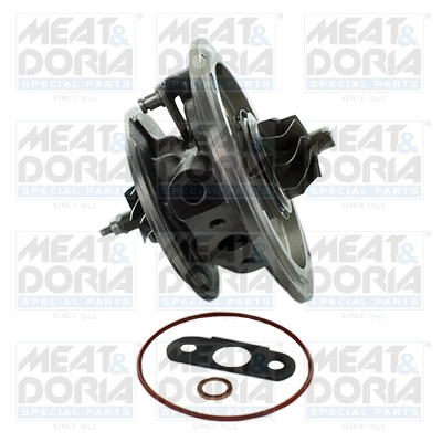 Core assembly, turbocharger